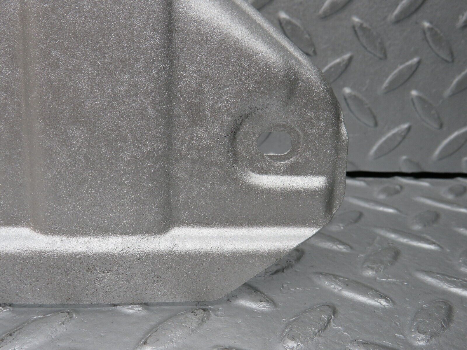 38133 Mercedes-Benz A124 320E Cabriolet Exhaust Manifold Heat Shield 1041421220