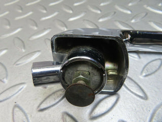 W115 chrome door handle rear left used OEM