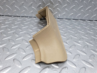 40894 Mercedes-Benz W126 300SE B Pillar Bottom Cover Left Beige 1266920122