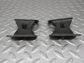 W109 rear bumper bracket pair used OEM
