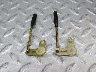 W201 Baby Benz rear door lock knob pair used OEM