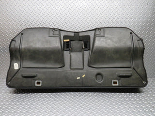 W124 Cabriolet rear seat leather black used OEM