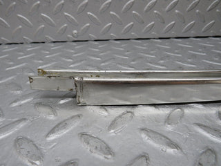 W108 front left door chrome window channel used OEM