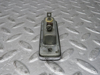 W109 number plate light chrome used OEM