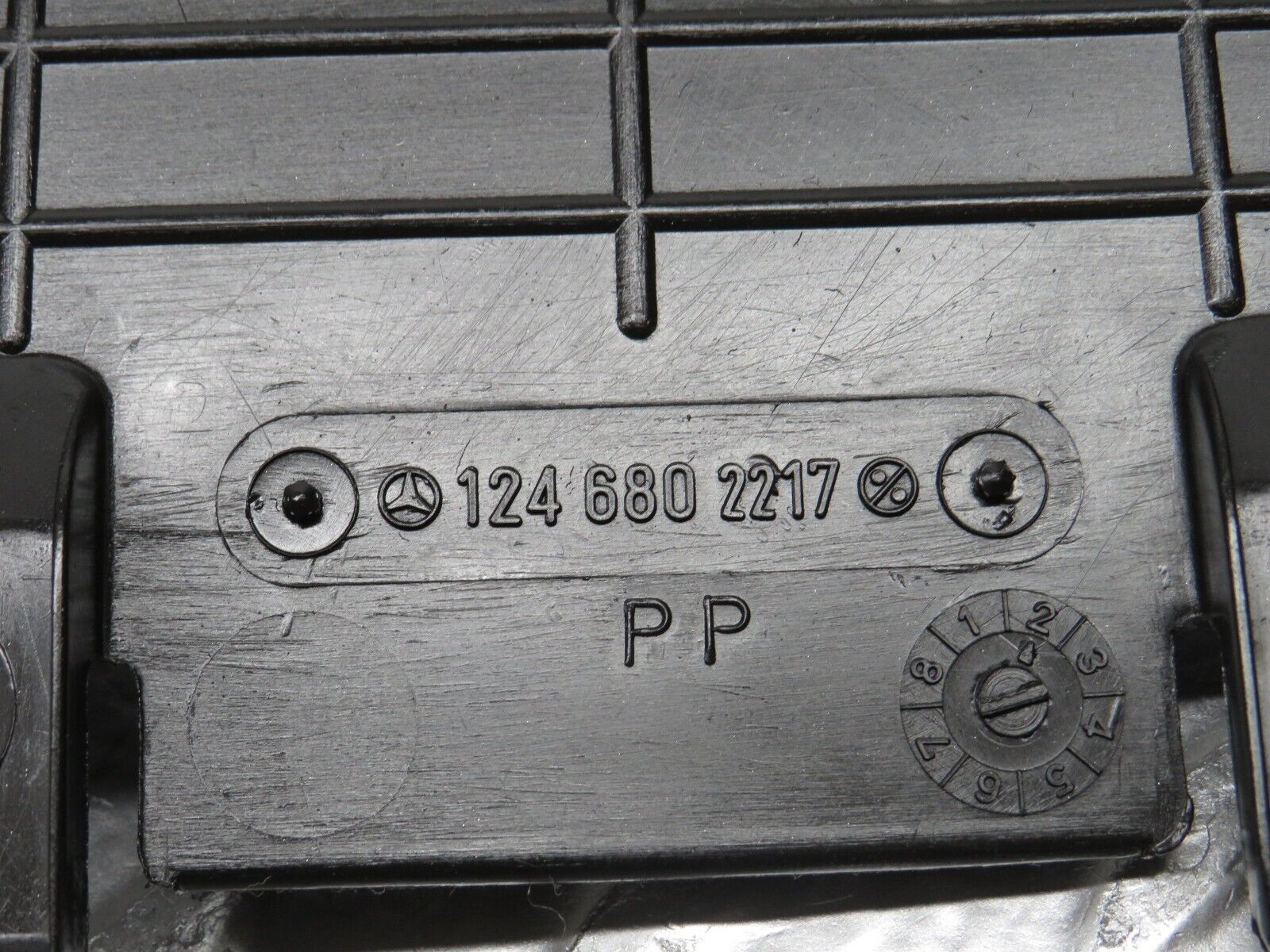 30398 Mercedes-Benz W124 230E Under Dash Panel Right Side 1246802217