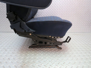 W201 Baby Benz front left passenger seat blue used OEM