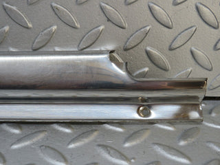 W109 front right door sill chrome used OEM