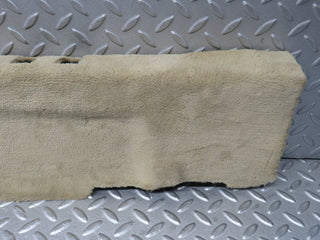 R129 SL rear floor cross member mat carpet beige used OEM