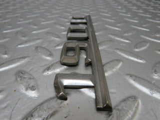 25199 Mercedes-Benz W201 190D Trunk  Badge Emblem