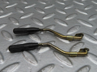 W123 front door lock knob pair used OEM