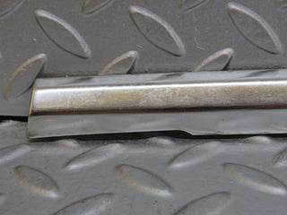 W126 rear right door chrome moulding trim used OEM