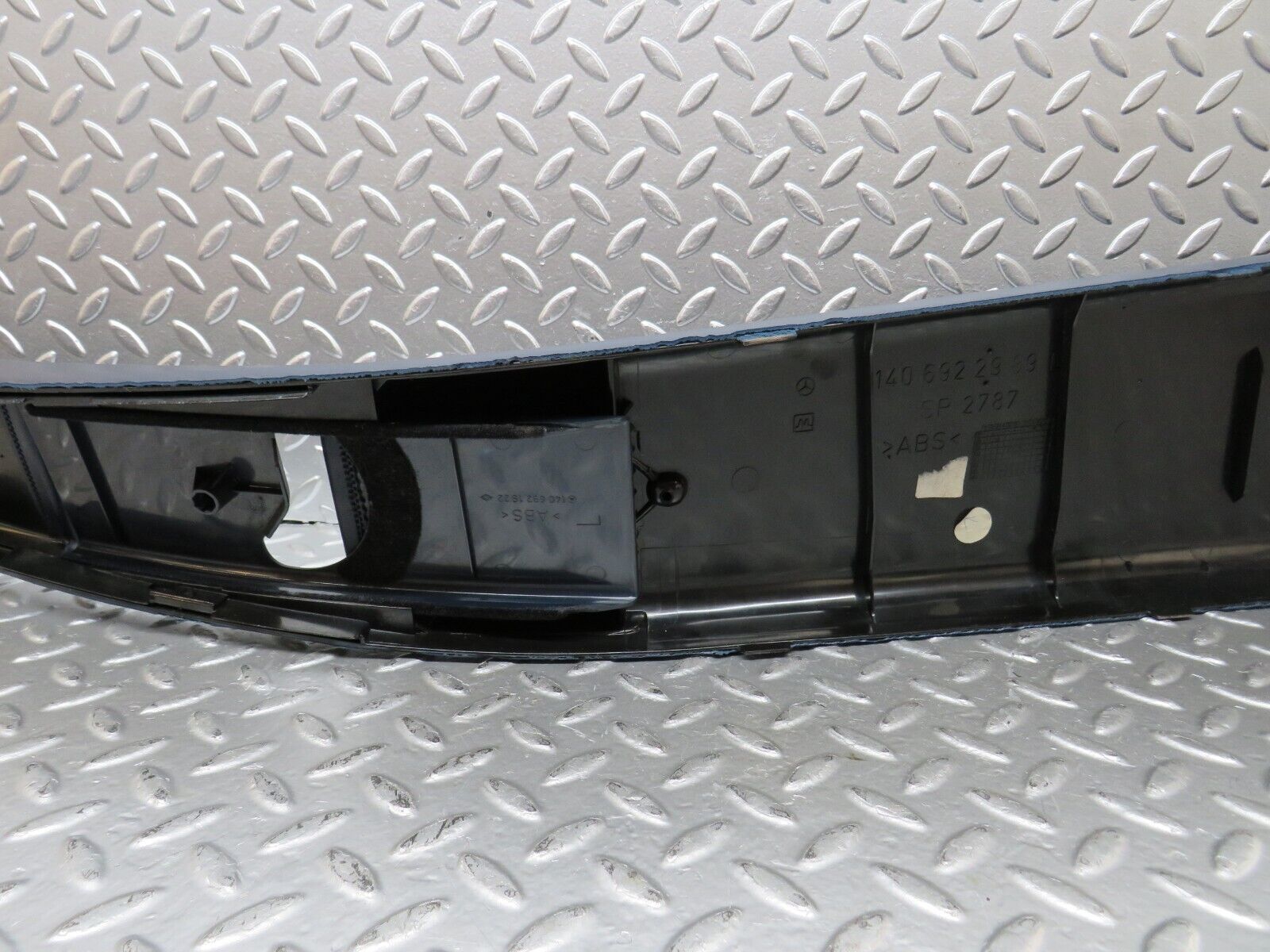 24845 Mercedes-Benz W140 S320 B Pillar Cover Left Side Blue 1406922989