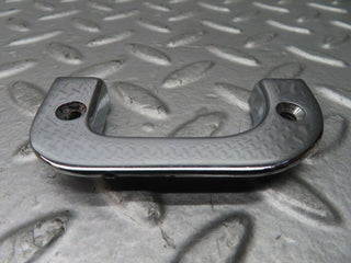 21492 Mercedes-Benz W126 300SE Left Chrome Door Latch Trim 1237230124