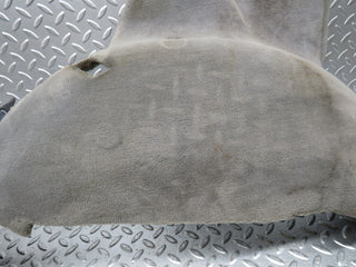 W124 Wagon trunk panel cover right grey used OEM