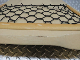 W126 Coupe front right seat rear cover beige used OEM