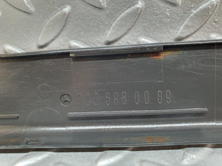 W123 trunk cover trim black used OEM