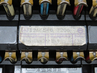 W126 fuse box used OEM