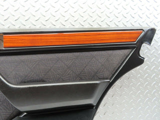 6641 Mercedes-Benz S124 E220 Wagon Rear Right Door Card Black