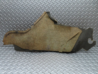 W123 centre console carpet beige left side used OEM