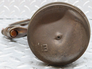 W123 piston with connecting rod used OEM