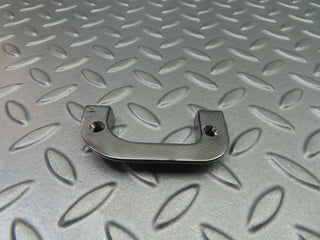 W123 right interior chrome door latch trim used OEM
