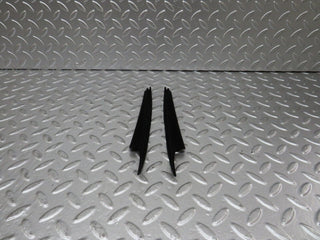 W140 front door window trim pair used OEM