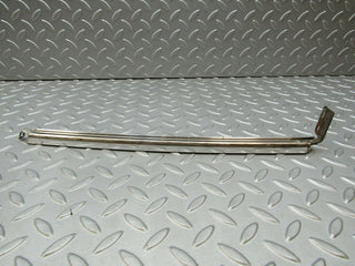 W115 rear left chrome window channel used OEM