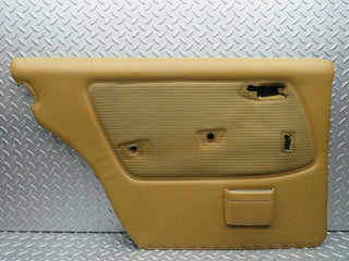 S123 Wagon rear left door card palomino used OEM