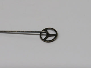W123 vintage lapel pin badge used OEM