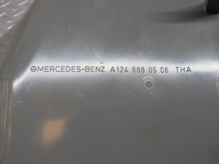 32353 Mercedes-Benz S124 300TE Front Left Kick Panel Trim Grey 1246880506