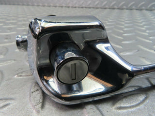 W108 chrome door handle front left used OEM