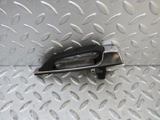 W123 rear exterior chrome handle used OEM