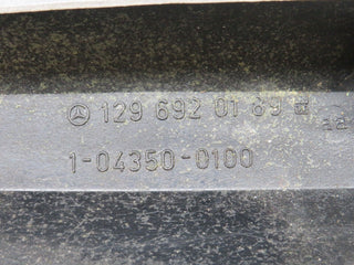 R129 SL a pillar cover left side grey used OEM