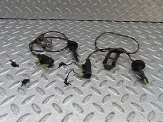 W123 front brake pads sensor pair used OEM