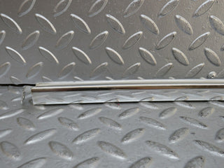 W123 Wagon rear right chrome window channel used OEM