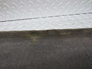 W126 fuel tank cover plate carpet grey used OEM
