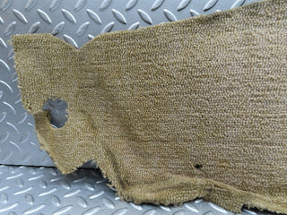 W123 centre console carpet beige left side used OEM