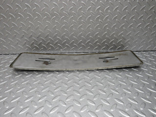 W123 front chrome number plate holder used OEM