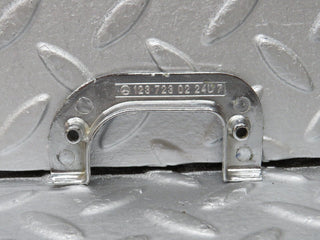 W126 interior chrome door latch right used OEM