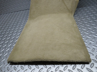 R129 SL rear left wall carpet beige used OEM