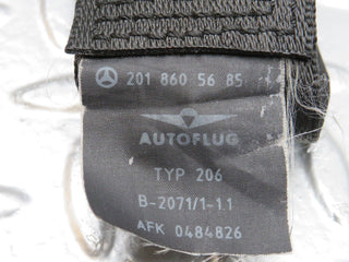 W201 Baby Benz rear seat belt set used OEM