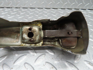 W121 Ponton rear bumper chrome overriders pair used OEM