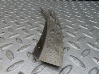 W116 rear left wheel arch lower chrome trim used OEM