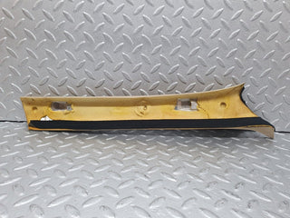 W126 a pillar cover left side beige used OEM