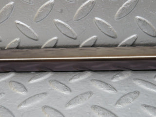 W210 front right door window exterior trim used OEM