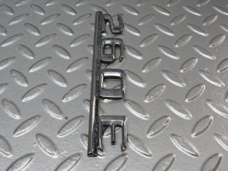 33964 Mercedes-Benz W124 260E Trunk Lid Badge Emblem 1248171515