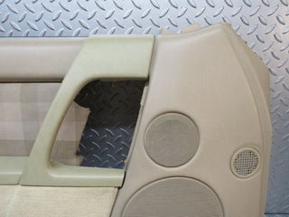 R129 SL left door card beige used OEM