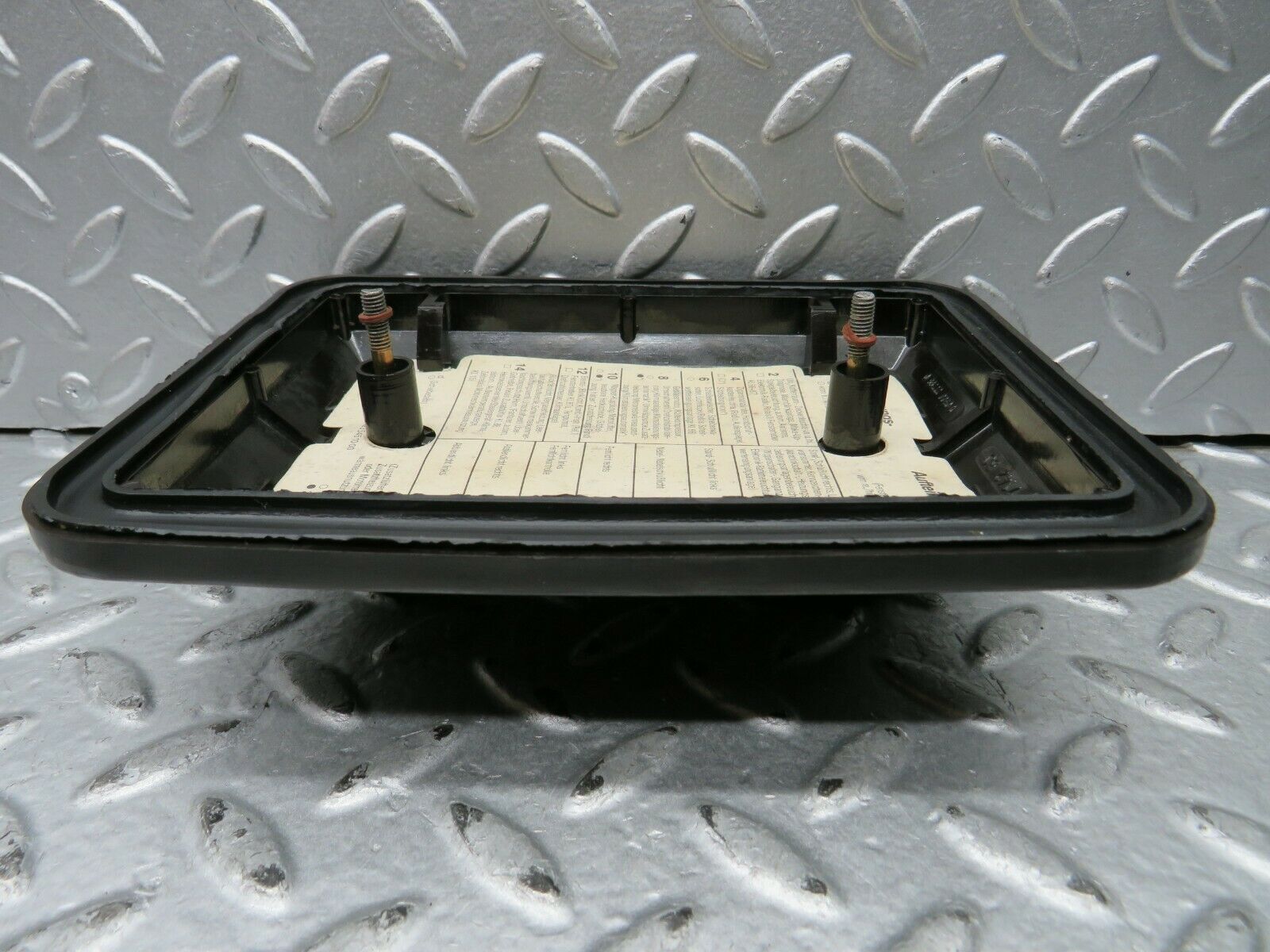 22073 Mercedes-Benz S123 280TE Wagon Fuse Box Cover Lid 1235400082