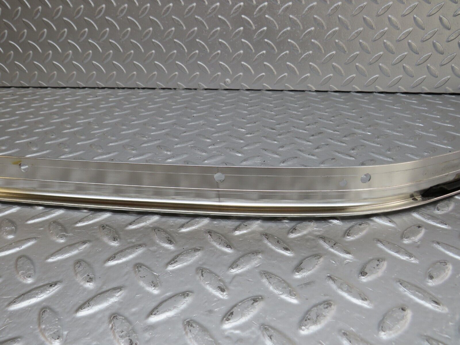 34456 Mercedes-Benz C126 380SEC Coupe Roof Chrome Trim Right Side