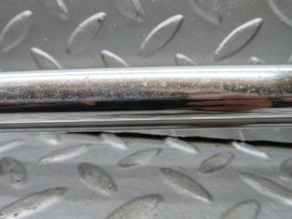 W123 rear right door chrome window channel used OEM